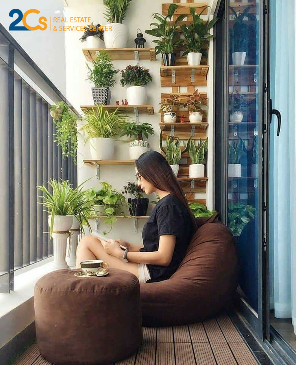 Tại sao nên trồng cây xanh trong nhà? | Một số gợi ý về cây phong thủy 2 Small Balcony Ideas For a Relaxing Place Get Rid of Saturation 20