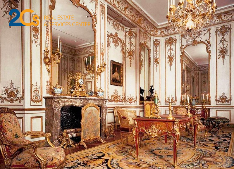 Phong cách thiết kế nội thất được ưa chuộng năm 2020 ( phần 2 ) 6 Phong cách thiết kế Baroque
