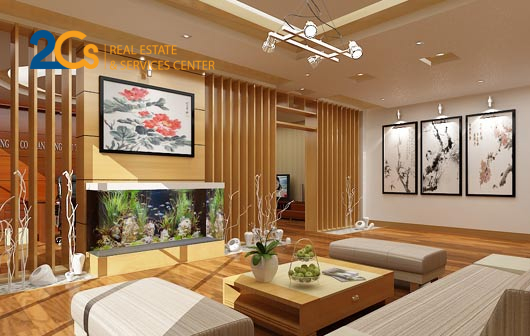 Cách đặt bể cá phong thủy để thu hút tài lộc 4 Bể cá phong thủy tốt nhất nên chọn dạng hình chữ nhật, hình tròn.. đặt ở nơi có nhiều ánh sáng. (Nguồn: google.com)