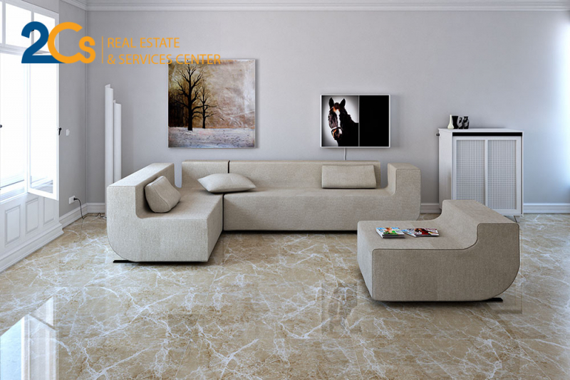 Chọn gạch lát nền sao cho đẹp và hợp phong thủy 6 Mệnh Kim phù hợp với gạch màu trắng hoặc ánh kim