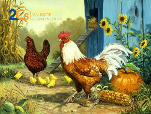 Cách treo và ý nghĩa 9 loại tranh phong thủy thường gặp 3 Tranh Con gà mang ý nghĩa trừ khử hung thần