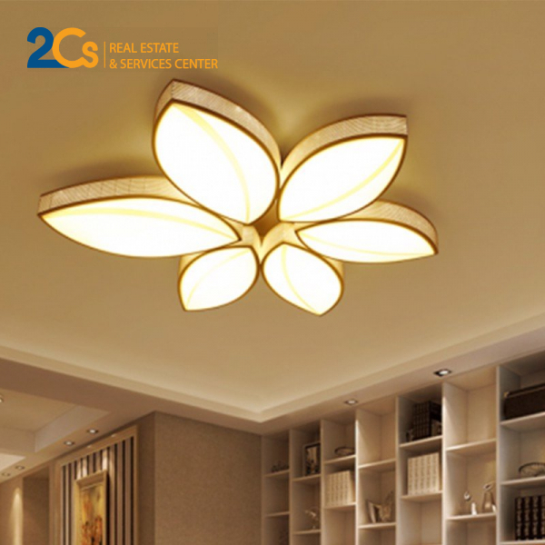 Đèn chùm: sản phẩm trang trí đẳng cấp cho ngôi nhà hiện đại 2 den mam op tran led 6 la homelight master1