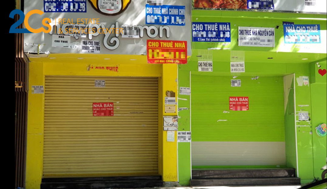 Nhà phố mặt tiền cho thuê "chìm trong khủng hoảng" 2 Nhà phố mặt tiền cho thuê