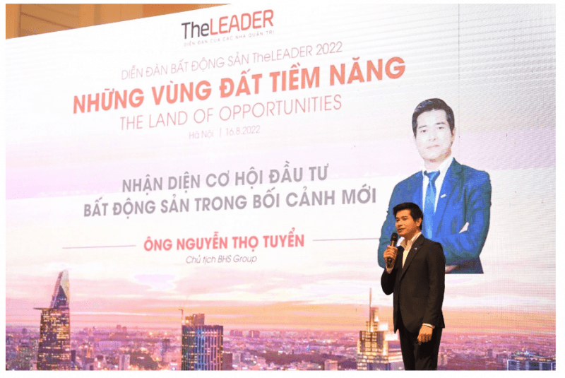 Ông Nguyễn Thọ Tuyển - Chủ tịch HĐQT BHS Group. Ảnh TheLeader