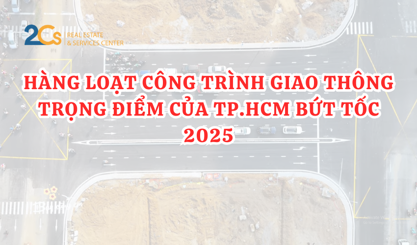 Hàng loạt công trình giao thông trọng điểm của TP.HCM bứt tốc 2025