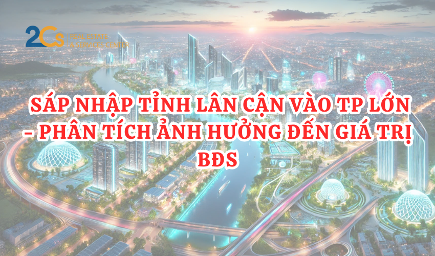 Sáp Nhập Tỉnh Lân Cận Vào Thành Phố Lớn - Phân Tích Ảnh Hưởng Đến Giá Trị Bất Động Sản